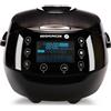 Cuociriso Digitale Nero - Vaporiera Multifunzione Fino a 8 Persone Con 12 Progra