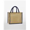 Natural Starched Jute Midi Tote