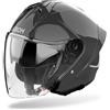 AIROH Casco Jet AIROH H21 COLOR - (Dark Grey Gloss)