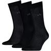 Calvin Klein Giftbox - Calzini classici da uomo, confezione da 3, Nero, Taglia unica