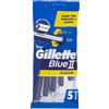 Rasoio Gillette R&G Blu II Slalom X5 - Precisione e Comfort 10x10x8 kg