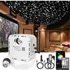 CHINLY Bluetooth 32W RGBW Scintillio LED Fibra Ottica Star Plafoniere Kit APP/Telecomando 1000 pz*0.75mm*5m per Casa/Auto