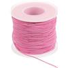 PATIKIL Elastico Per Bracciali 164 Ft/50 Metri Lunghezza 0.8 Mm Diametro 1 Rotolo Resistente Cordone Elastico Per Creazione Gioielli Collane Perline Fai Da Te Rosa