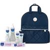 Mustela Zaino Borsa Kit Baby Detergente Delicato 200ml + Pasta Cambio 50ml + Fluido S/r 300ml + Hydra Bebè Crema Viso 40ml