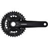 Shimano Guarnitura Shimano fc-mt210 175mm 36/22t 9v. 175mm nero