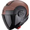 SCORPION Casco EXO-CITY II SHEER Marrone Nero Opaco SCORPION