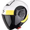 SCORPION Casco EXO-CITY II SHEER Bianco Nero Giallo SCORPION