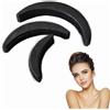 Buachois Volume Hair Styling Tool,Base per Capelli da 3 Pezzi,Strumento per Chignon, Pettine per Pettine Fai-da-te, Inserto per Clip, Base per Capelli, Accessori per Capelli per Donne Acconciature