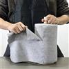 NONE 20 fogli/rotolo di strofinaccio in microfibra - Panno da cucina bifacciale multifunzionale, ideale per la pulizia degli utensili, accessorio da cucina