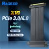 RAGEER PCIe 4.0 X16 Cavo riser GPU ad alta velocità per GPU PCIe 4.0/3.0 per scheda grafica GPU verticale con serie RTX 40/30