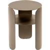 Fermob - Tavolino d'appoggio Bebop - Beige - alluminio verniciato - Designer Tristan Lohner