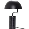 HÜBSCH - Lampada da tavolo Poise - Nero - Ferro laccato