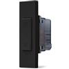 MAPAM COMMUTATORE DOPPIO TASTO INTERBLOCCATO SEIRE ZEN NERO MAPN203x-MAPN230N