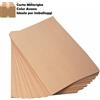 Boooh.it CARTA MILLERIGHE DA IMBALLAGGIO COLORE AVANA - 1 FOGLIO O ANCHE CONFEZIONE COMPLETA