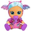 Cry Babies Magic TearsBABIES Dressy Fantasy Bruny, Bambola Interattiva che Piange Lacrime Vere con Capelli da Acconciare, Vestiti da Indossare e Accessori, Gioco per Bambini e Bambine +1 Anno