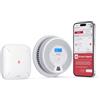 X-Sense Rilevatore di Fumo e Monossido di Carbonio WIFI, Sensore da 10 Anni e Batteria Sostituibile da 5 Anni, Allarme Antincendio per Casa con Notifiche App, Conforme EN14604 e EN50291, SC07-MR11