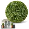 VEVOR Palla di Arte Topiaria Artificiale, 584 mm, Finto Bosso Artificiale, Finto Albero di Seta, Sembra Vero, Facile da Montare per Decorazioni, Portico Anteriore, Esterno, Patio, Giardino