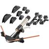 VEVOR Kit Piegatubi Idraulico 6-22mm Pinza Piegatrice Idraulica per Tubi in Rame, Set di Utensili per Piegatura HVAC Curvatura a 90° con 7 Matrici in Lega di Alluminio, per Riparazione di Automobili
