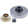Gubeter .325-7T Tamburo Frizione con Kit Ingranaggi a Vite Senza fine, per Motosega Cinese 4500 5200 5800, Tarus (Taurus), Timbertech, Silverline, Kiam Sherwood, Raptor, Trueshopping, Sanli,