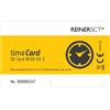 Reiner SCT timeCard Premium card MIFARE DESFire EV3 tag RFID Nero, Bianco, Giallo 25 pz [2749600-562]