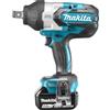 Makita Avvitatore elettrico Makita DTW1001RTJ avvitatore a batteria 2200 Giri/min 1050 Nm Nero, Blu 18 V [DTW1001RTJ]