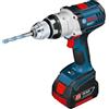 Bosch GSB 18-2-LI Professional 1800 Giri/min Nero, Blu