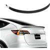 Ywooon per Tesla Model 3 Spoiler OEM Stile ABS per 2016-2023 Tesla Model 3 Spoiler Posteriore Labbro Coda Ali Bagagliaio Coperchio Accessori (Nero Lucido)
