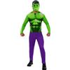 RUBIE'S Costume Hulk Adulto Con Maschera Taglia M
