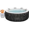 Bestway SPA Lay Z Airjet Hollywood Rotonda 6 Posti (Ø196x66cm) Piscina Idromassaggio Art. 60059 - SPA Lay-Z Airjet Hollywood (Ø196x66cm)