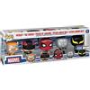 Funko Pop! Marvel: Year Of The Spider - Prodigy - 5 Pack Spider-man - Comics - Fumetti Marvel - Esclusiva Amazon - Figura in Vinile da Collezione - Idea Regalo - Merchandising Ufficiale