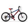 Bicicletta Bambino MTB MBM District 20" 6 Velocità-Nero