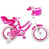 Bicicletta Bambina Volare Lovely 14" - Movimento a Sfera