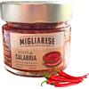 C.G.F. Food Srl Rosso di Calabria con peperoncino piccante di CALABRIA - Migliarese - 140 gr