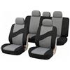 Auto Accessori Lupex Set Coprisedili Auto Universali LS08 Colore Grigio Anteriori e Posteriori in Poliestere Utilitaria No Suv