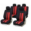 Auto Accessori Lupex Set Coprisedili Auto Universali LS07 Colore Rosso Anteriori e Posteriori in Poliestere Utilitaria No Suv