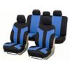 Auto Accessori Lupex Set Coprisedili Auto Universali LS05 Colore Blu Anteriori e Posteriori in Poliestere Utilitaria No Suv