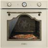 Smeg Forno pirolitico termoventilato SFP750POPZ finitura panna e ottone da 60 cm