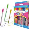 Mitama - penne gel glitter/fluo/rainbow 1 mm - set 13 pz