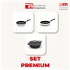 Set 2 padelle chef 24 + 28 cm + Cocò 24 cm