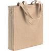 Shopper in coto riciclato effetto melange personalizzabile Monterosso 300 personalizzate o neutre
