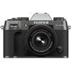 Fujifilm Fotocamera Mirrorless X-T50 Charcoal Silver con Obiettivo XC 15-45mm