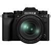 Fujifilm fotocamera mirrorless X-T5 Nero con obiettivo XF 16-80mm f/4.0