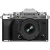 Fujifilm fotocamera mirrorless X-T5 Silver con obiettivo XF 16-50mm