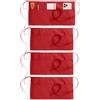 UTOPIA DEALS Utopia Wear - Grembiule da cameriera, con 3 tasche, 60 x 30 cm, per casa e cucina - rosso - Adulto
