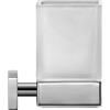 Duravit Portaspazzolino in Vetro, Montaggio a Parete, Cromato