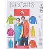 Mc Call McCall's Patterns Gilet Sfoderato da Uomo e Giacca, Taglia XN Extra-Large - XXL - XXXL - 1 Pezzo, Bianco