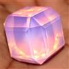 ganesh-gems AAA + 121,00 CT Ethiopian Natural Purple-Pink Opal Cube Shape Sciolte Gemma R...