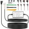 Range Tour Kit Cablaggio Mini USB, Dash Cam Hardwire Kit con 4 Tipi/8 Adattatori, Cavo Tap e Strumento di Installazione 4m/13.12ft 12V/24V a 5V/2.5A Auto Cavo di Ricarica Kit