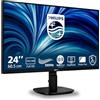 Philips 24B2N2200 da 23,8 pollici FHD Monitor, 120 Hz, pannello IPS, GtG 4 ms, sincronizzazione adattiva, altoparlanti, (1920 x 1080 HDMI 1x 1.4 DP) nero