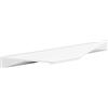cyclingcolors 1x Maniglia per Mobili 496 mm profilo Zoid maniglia in alluminio per cassetti armadi ante arredamento cucina camera finitura bianco opaco